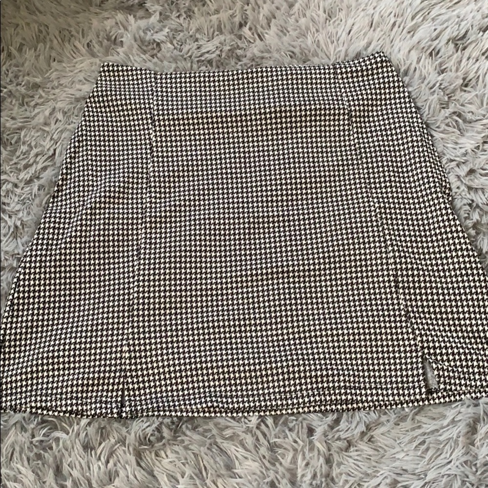 Chevron Mini Skirt